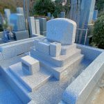 川崎市営緑ヶ丘霊園　一般墓所 6㎡の石塔・外柵を建立しました